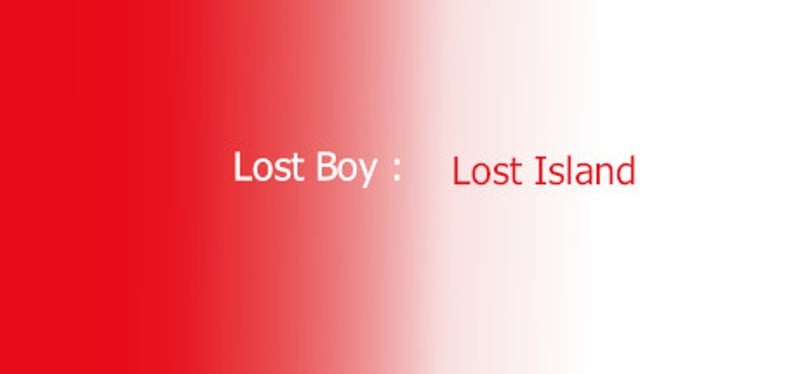 Lost Boy : Lost Island Game Cover