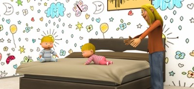 Newborn Mother Twin's Baby Sim Image