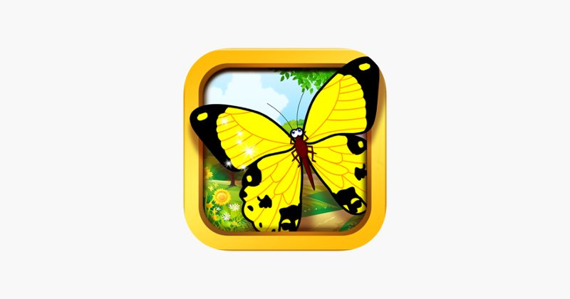 Butterfly baby games - learn with kids color game Game Cover