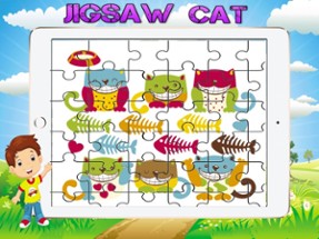 Cartoon Cats Huge Jigsaw Puzzle Image