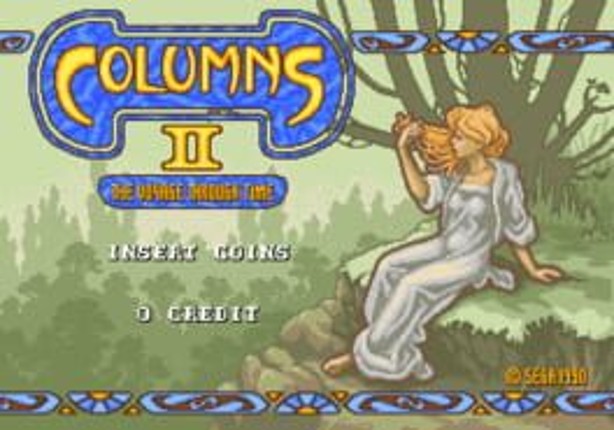 Columns II: The Voyage Through Time Game Cover