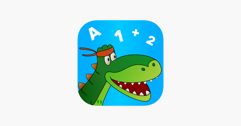 Dino Preschool ABC Math Games Game Cover