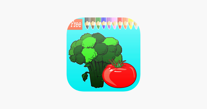 Fresh Fruits art pad : Learn to painting and drawing coloring pages printable for kids free Game Cover