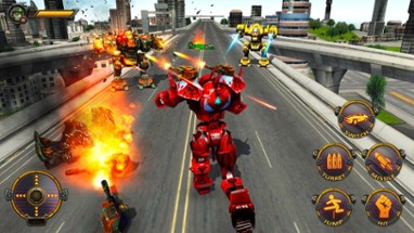 Monster Robot Hero City Battle Image