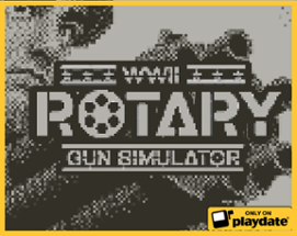 Rotary Gun Simulator WW2 (for Playdate) Image