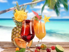 Summer Drinks Puzzle Image