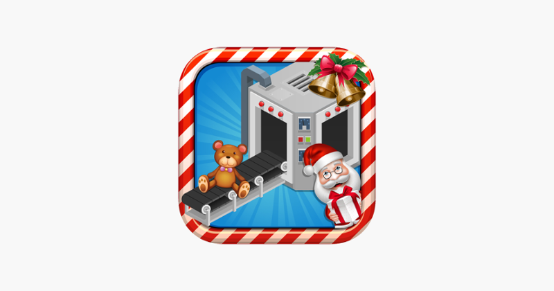 Christmas Toys Factory simulator game - Learn how to make Toys &amp; Christmas gifts in Factory with Santa Claus Game Cover