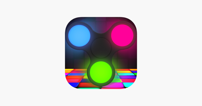 Fidget Spinner Wheel Simulator - Neon Glow Toy Game Cover