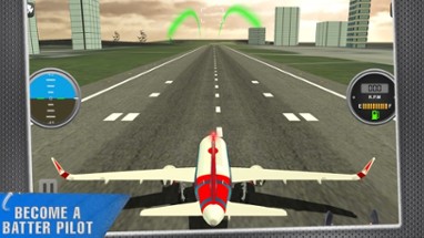 Pilot Flight Airplane Sim Image