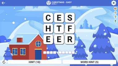 Square Word: Hello Winter Image