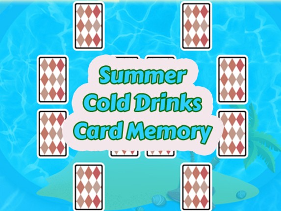 Summer Cold Drinks Card Memory Game Cover
