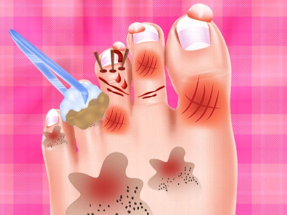 Baby Taylor Foot Treatment Game Cover