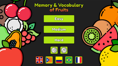 Memory & Vocabulary of Fruits Image