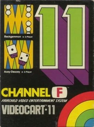 Videocart-11: Backgammon, Acey-Deucey Game Cover