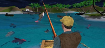 Boat Fish Hunting Image