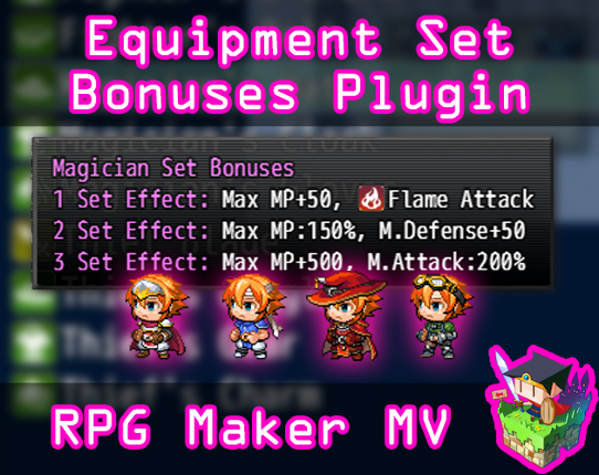 Equipment Set Bonuses plugin for RPG Maker MV Game Cover