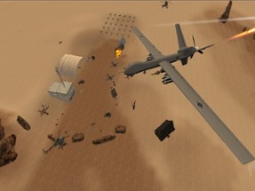 Frontline Drone Combat: Birds-Eye of Arena Supremacy. Play Modern Gunship Mission Game Image