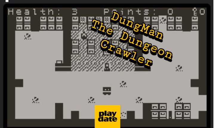 Dungman The Dungeon Crawler (Playdate) Game Cover