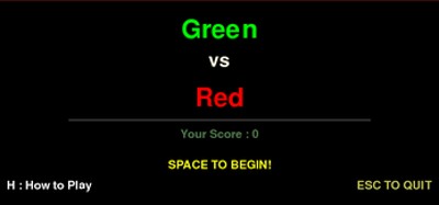 Green vs Red Image