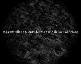 the constellations outside this porthole look all wrong Image