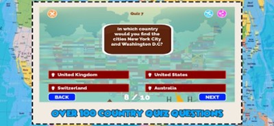 World Map Quiz Geography Games Image