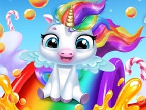 Glitter Unicorn Dress Up Girls Image