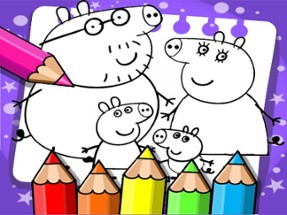 Peppa Pig Coloring Book Image