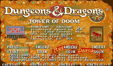 Dungeons & Dragons: Tower of Doom Image