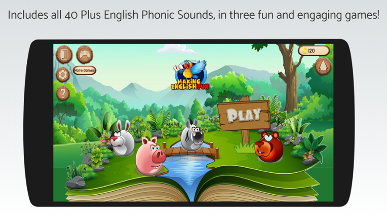 Swing Words Phonics and Alphabet Games Game Cover