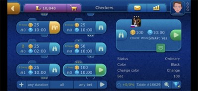 Online Checkers LiveGames Image