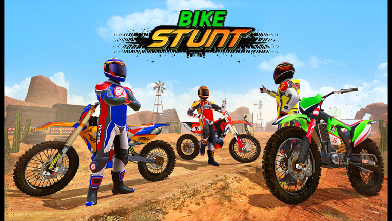 Bike Stunts Race Bike Games 3D Game Cover