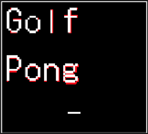 Golf Pong Game Cover