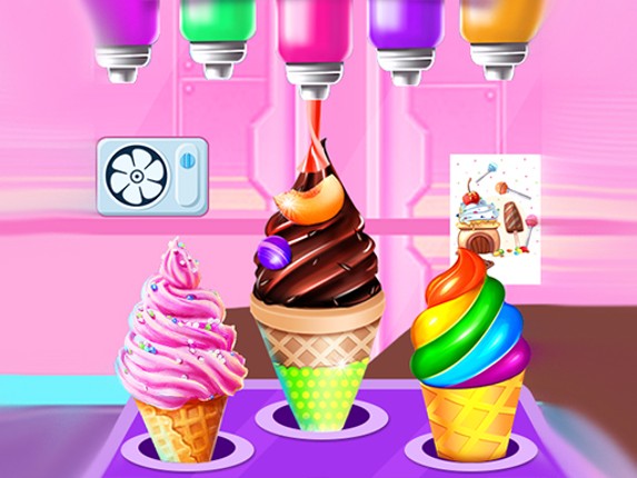 Yummy Waffle Ice Cream Game Cover