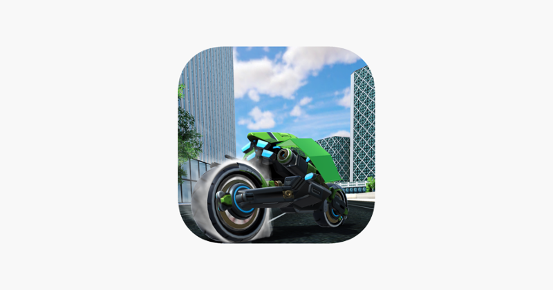 Flying Moto Pilot Simulator Game Cover