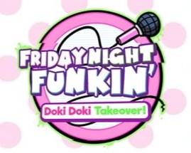 Friday Night Funkin' Doki Doki Takeover Image