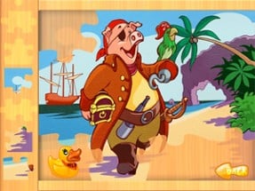 Pirate Puzzle Game for Kids Image