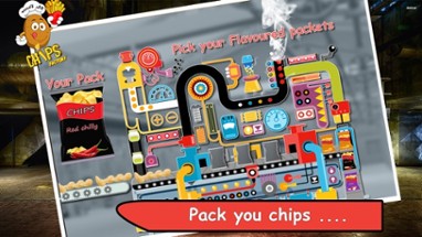 Potato Chips Factory Simulator - Make tasty spud fries in the factory kitchen Image