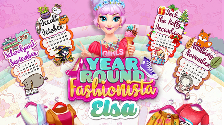 Year Round Fashionista: Elsa Game Cover