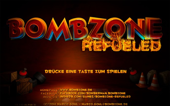 Bombzone refueled Game Cover