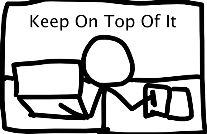 Keep On Top Of It Game Cover
