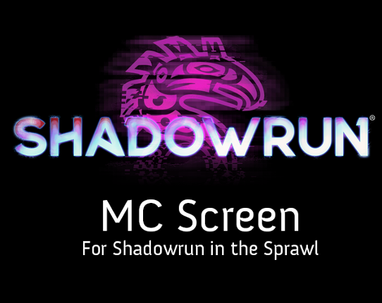 MC Screen - Shadowrun in the Sprawl Game Cover
