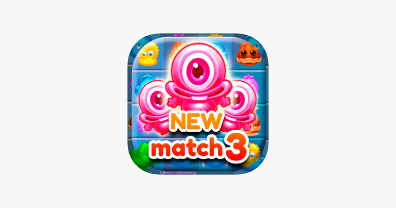 Monsters Match 3 Mania Game Cover