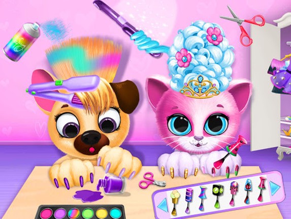 Pet Haircut Beauty Salon Game Cover