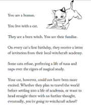 Cataria Felicis Witchcraft School for Cats and their Human Familiars Image
