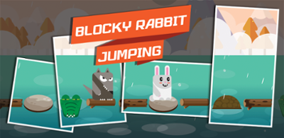 Poke rabbit jumping Image