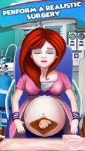 Pregnant Lady Surgery Doctor Image