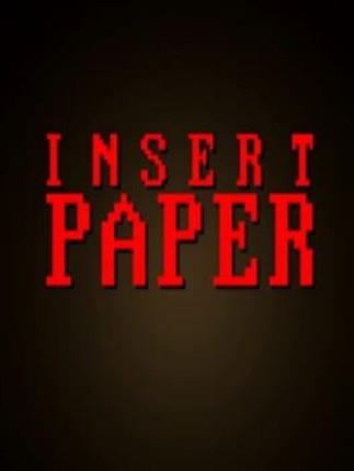 Insert Paper Game Cover