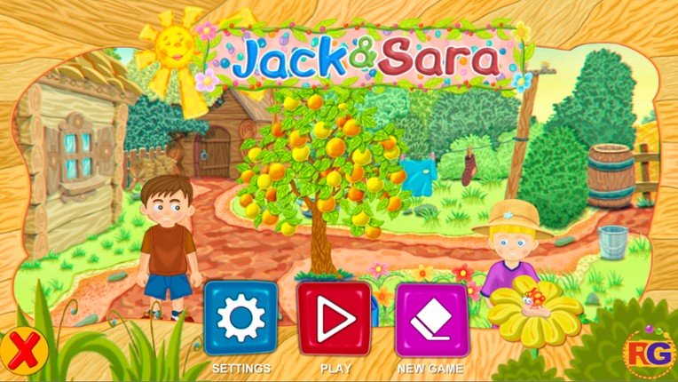 Jack and Sara: Educational game Game Cover
