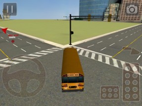 3D School Bus Driver Image