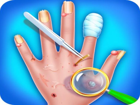 Fun Baby Care Kids Game - Hand Skin Doctor Game Cover